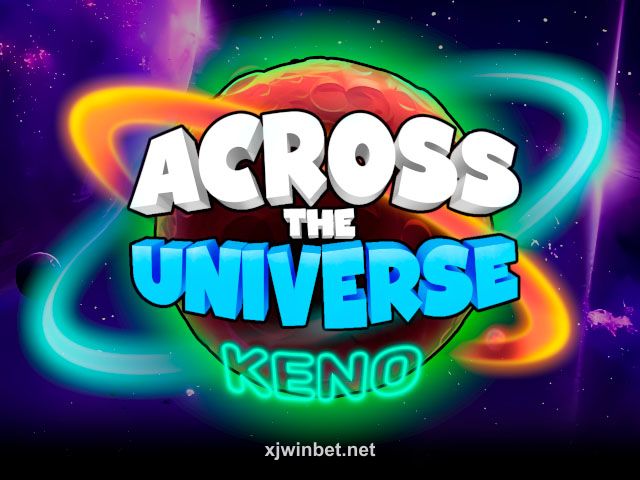 Imagem do jogo Across The Universe Keno na xjwinbet